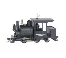 Black with Maroon and Gold - Unlettered 0-4-2 Porter - DCC