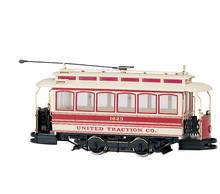 United Traction Company - Blue & Cream - Closed Streetcar