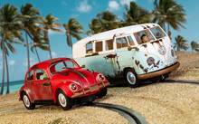 Volkswagen Beetle Rusty Yellow - Scalextric C4045 | kingshobby.com