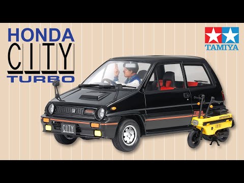 Honda City Turbo with Honda Motocompo - Tamiya 24369 | kingshobby.com